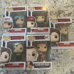 Funko Pop Stranger Things Collectible Set - Multicolor